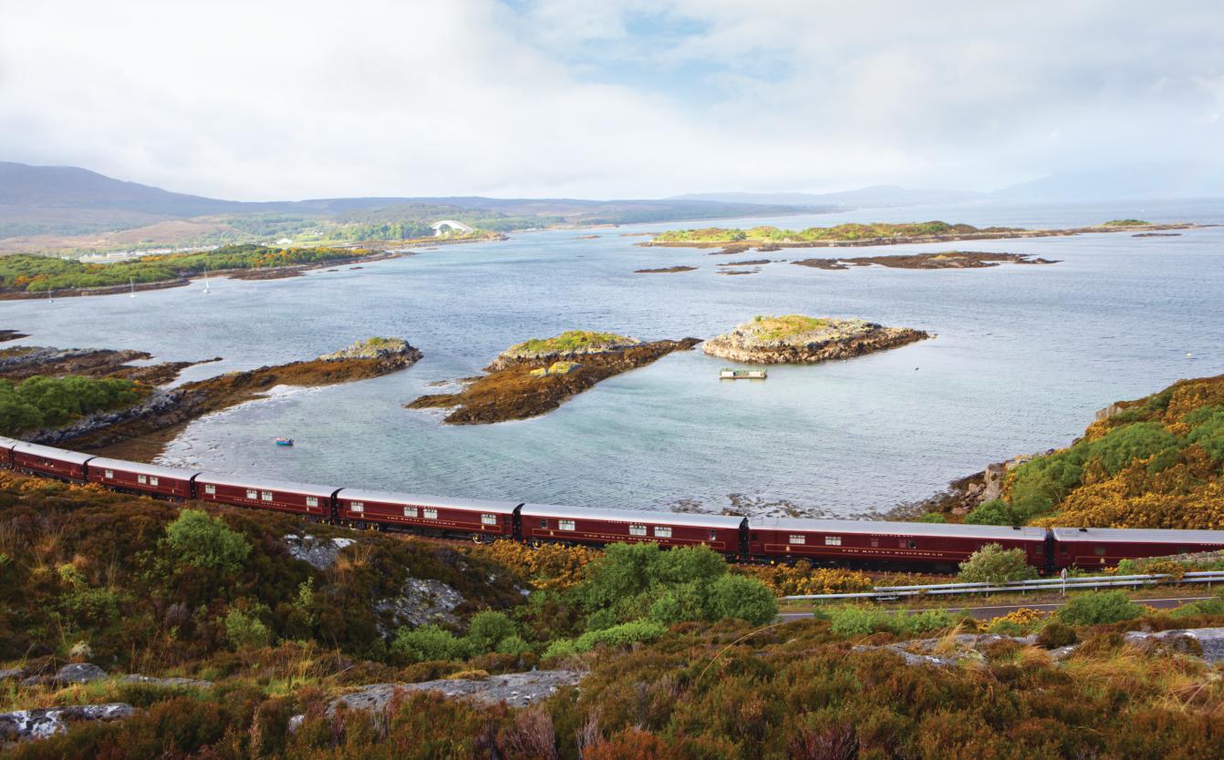 Luxury golf tours on the Royal Scotsman