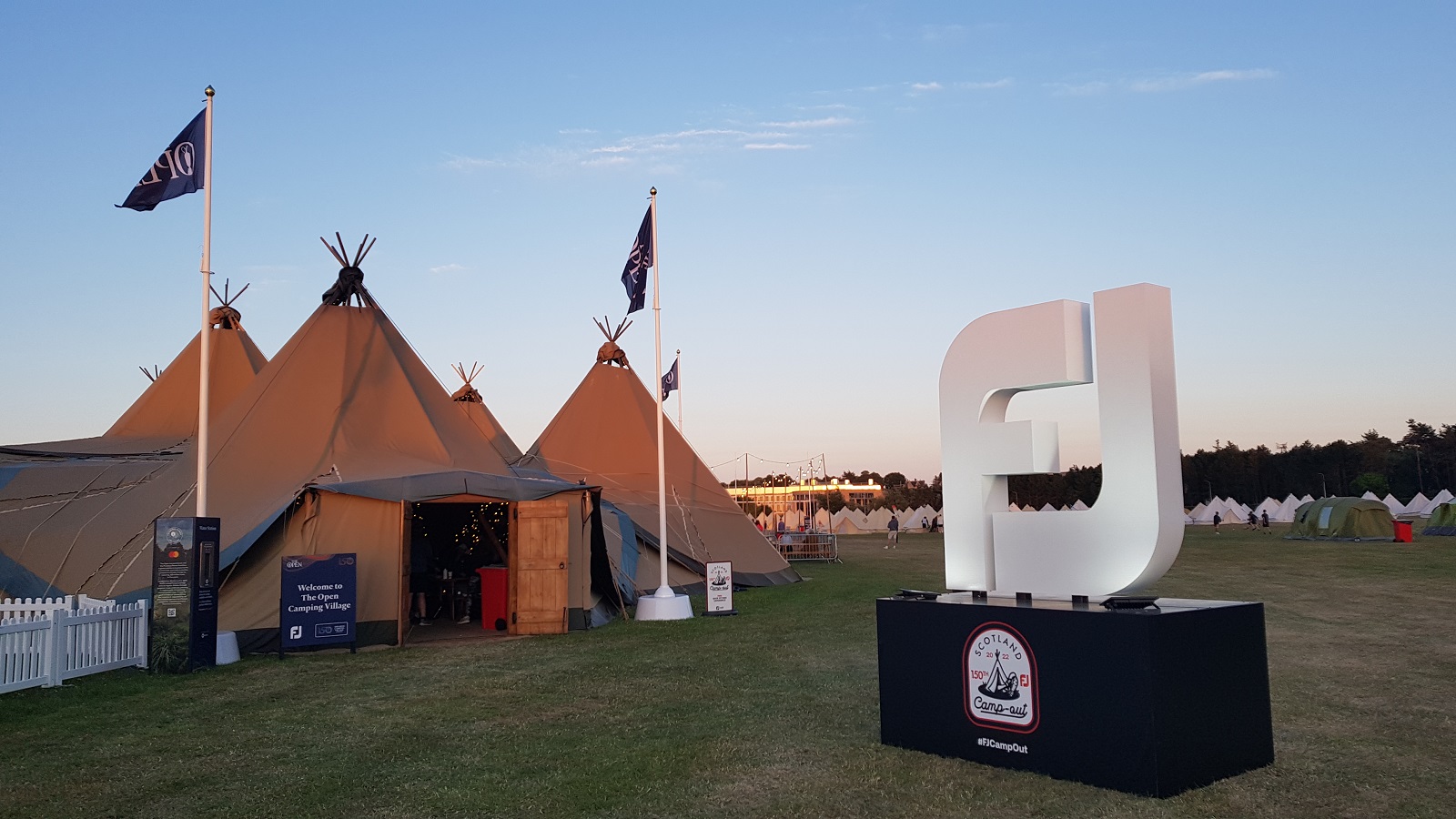 Inside the Guy Ropes: Glamping at The Open